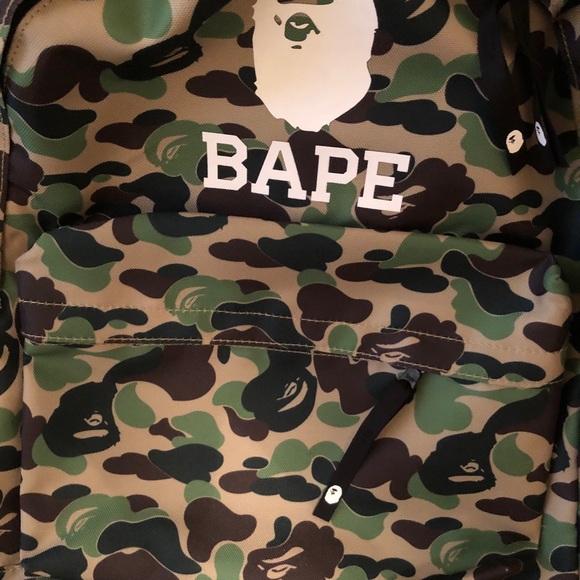 Bape Bags Bape Bookbag Poshmark